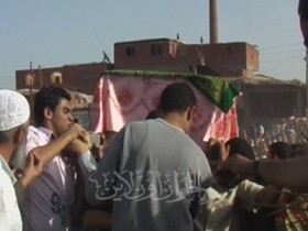 جنازة نجل المهندس سعيد سعد