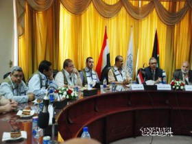 زيارة الوفد للجامعة الإسلامية