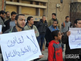 مظاهرات الغضب في أسيوط وبني سويف وأسوان