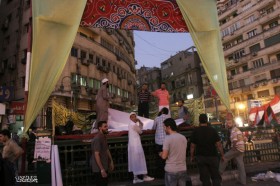 استعدادات ميدان التحرير لجمعة الوحدة والإرادة