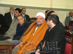 الشيخ أمين الديب في مقدمة المعزين