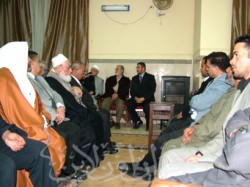 حشد كبير من المعزين في تأبين الحاج يوسف قتة