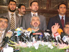 المؤتمر الصحفي لخالد مشعل بفندق شبرد