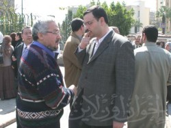 عبد الجليل الشرنوبي شارك في الجنازة