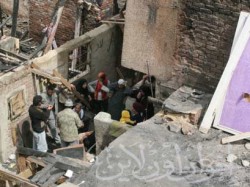 الحريق حوَّل المنطقة إلى أطلال