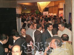 الصحفيون حرصوا على الحضور حتى نهاية اليوم الانتخابي