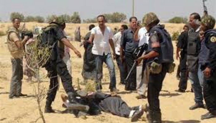 ميليشيات الانقلاب تغتال 15 مواطنا بشمال سيناء