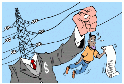 حكومة الانقلاب تعلن رفع أسعار الكهرباء