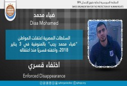 لليوم الـ29.. اختفاء ضياء رجب قسريًا بالمنوفية