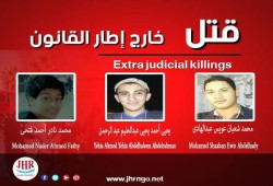 داخلية الانقلاب تعلن تصفية 3 أبرياء.. وإدانة حقوقية