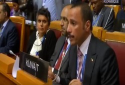 فيديو.. رئيس البرلمان الكويتي يطرد وفدًا صهيونيًا من مؤتمر دولي