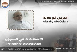 الإهمال الطبي يهدد حياة المعتقل أبو جلالة بسجن جمصة