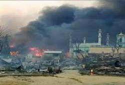 إحراق قرى جديدة لمسلمي الروهينجا في ميانمار