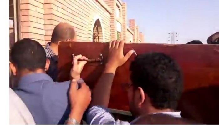 "العاشر من رمضان" تودع الشهيد أحمد محمد عبد البر