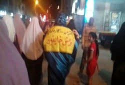 بالصور.. مسيرة "نساء ضد الانقلاب" شرق الإسكندرية