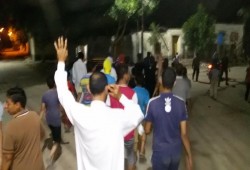 بالصور.. مسيرة شباب حوش عيسى ضد الانقلاب