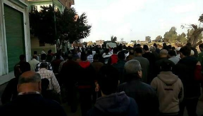 بالصور.. جنازة الشيخ أحمد عبداللطيف شهيد سجن المنصورة