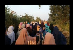 مسيرة لثوار الزقازيق بمشاركة نسائية تنديدا باعتقال الثوار وإخفائهم قسريا