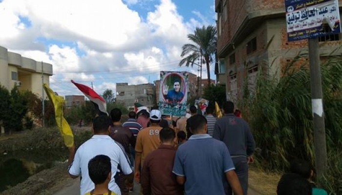 أحرار دمياط ينتفضون من البصارطة رفضا لمرار الانقلاب