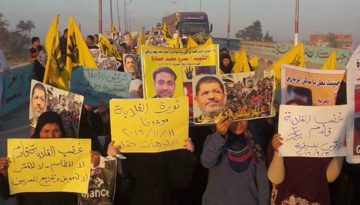 ثوار الشرقية يدشنون مظاهرات "غضب الغلابة قادم"