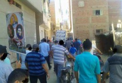 دمياط تنتفض وتطالب بإعدام قائد الانقلاب