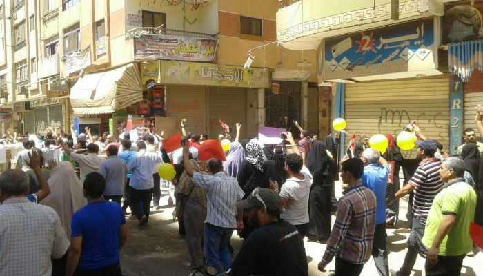 ثوار الجيزة  ينتفضون ضد الانقلاب في جمعة «الغلابة»