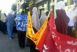 حرائر الإسكندرية يطالبن بالقصاص لدماء شهداء مذبحة القرن