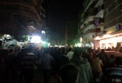 مسيرة ليلية ببورسعيد تطالب بمحاكمة قادة الانقلاب