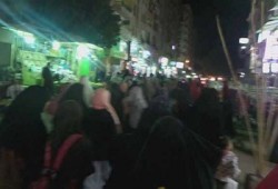 مباشر.. ثوار المطرية يطالبون بإعدام السفاح السيسي