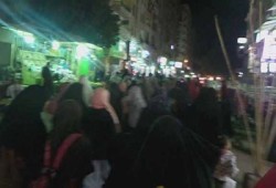 مباشر.. ثوار المطرية يطالبون بإعدام السفاح السيسي