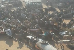 بالصور.. تفاقم أزمة البوتاجاز بالمنوفية وإصابات بين المواطنين