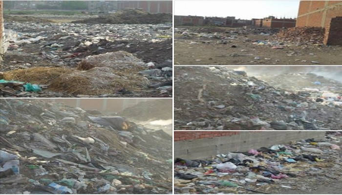 بالصور.. القمامة تغزو شوارع مركز ههيا.. والانقلاب يتجاهل