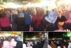 بالصور.. مسيرة  ليلية لأحرار السيوف تندد بجرائم العسكر