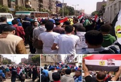 بالصور.. مسيرة حاشدة بشبرا الخيمة رفضًا لأحكام الإعدام