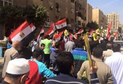 مسيرة حاشدة في "دير سمالوط" بالمنيا تحيي أمهات الشهداء