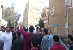 الانقلاب يحاصر "حي شاهين" بالمنيا لفض مسيرة حاشدة