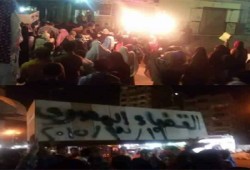 بالصور.. مسيرة بالنعوش بشبرا الخيمة رفضًا لأحكام الإعدام