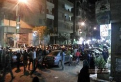ثوار الهرم يستكملون مسيرتهم برغم رصاص الانقلاب