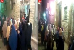 فيديو.. مسيرة ليلية بالقلج تندد بجرائم الانقلاب الدموي