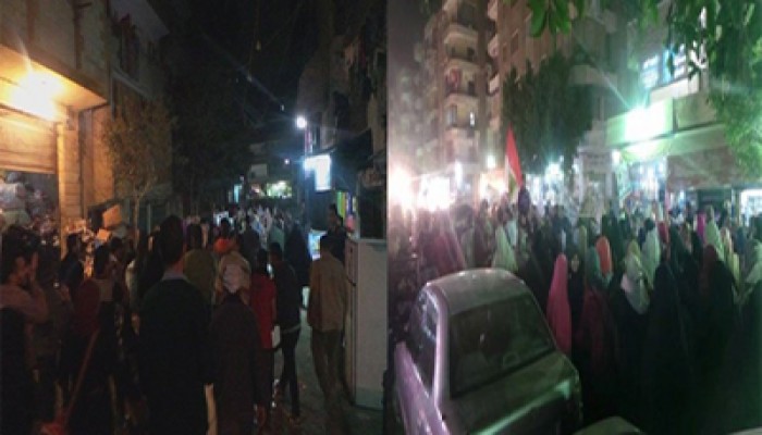 فيديو.. ثوار أبو كبير ينتفضون رفضًا لمؤتمر بيع مصر