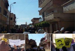 صور.. برج العرب ترفض بيع مصر في مسيرة حاشدة