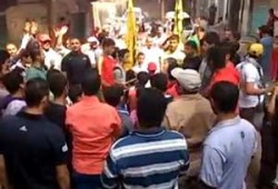 فيديو.. وقفة لثوار شبين القناطر تندد بجرائم العسكر