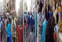 بالصور.. مسيرة لطلاب ضد الانقلاب بشبرا الخيمة