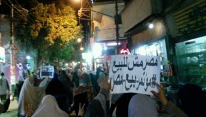 6 فعاليات ثورية ببني سويف رفضًا لبيع مصر