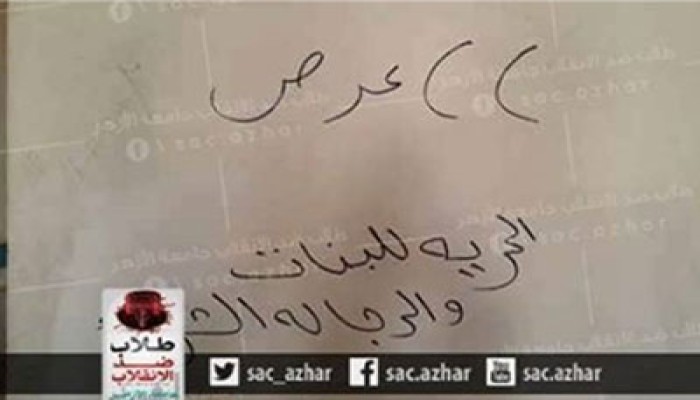 بالصور.. "ثورة ونضال" حملة لطلاب الدراسات بالأزهر