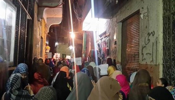 أهالي ناهيا يواصلون التنديد بمقتل الشهيد سيد الشعراوي