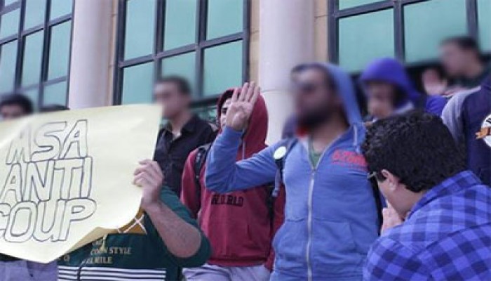 طلاب أكتوبر: "لسه الطالب هو الحل.. السيسي لازم يرحل"