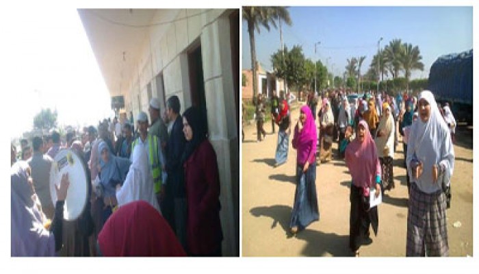 طالبات أزهر تفهنا ينتفضْن ضد سحب كارنيهات زميلاتهن