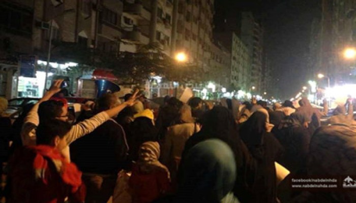 فيديو.. القناطر الخيرية تطالب بالقصاص للشهيد "محمد حسن"