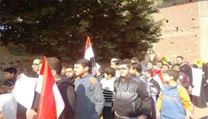 مسيرة حاشدة لثوار بلقاس تطالب بالقصاص من القتلة